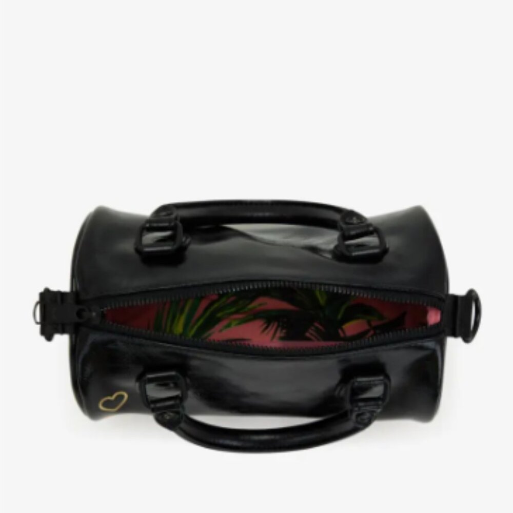 NWT Fred Perry Amy Winehouse Mini Barrel Black - Picture 4 of 12